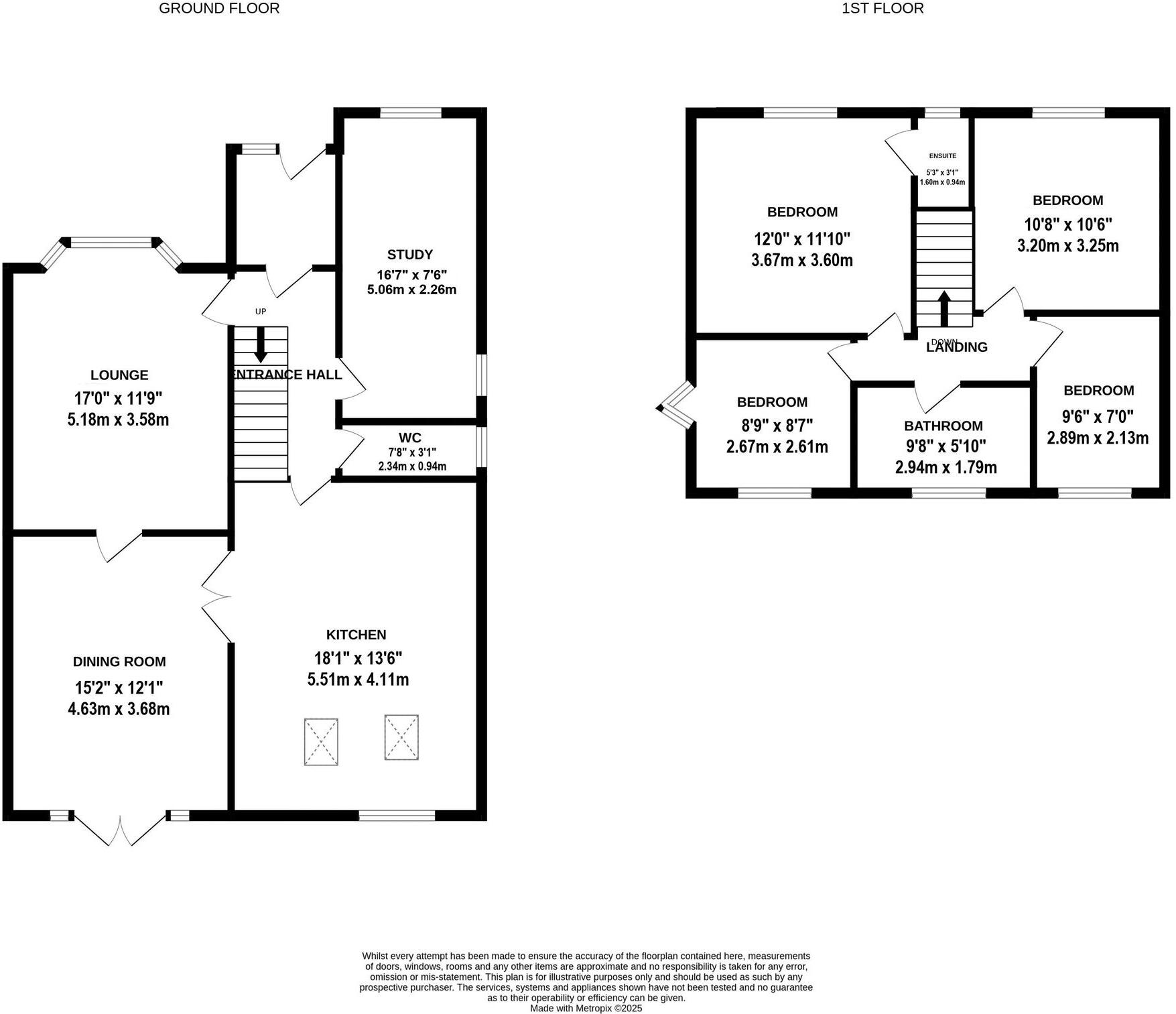 5, Tower Close, Barnwood, GL4 floorplan