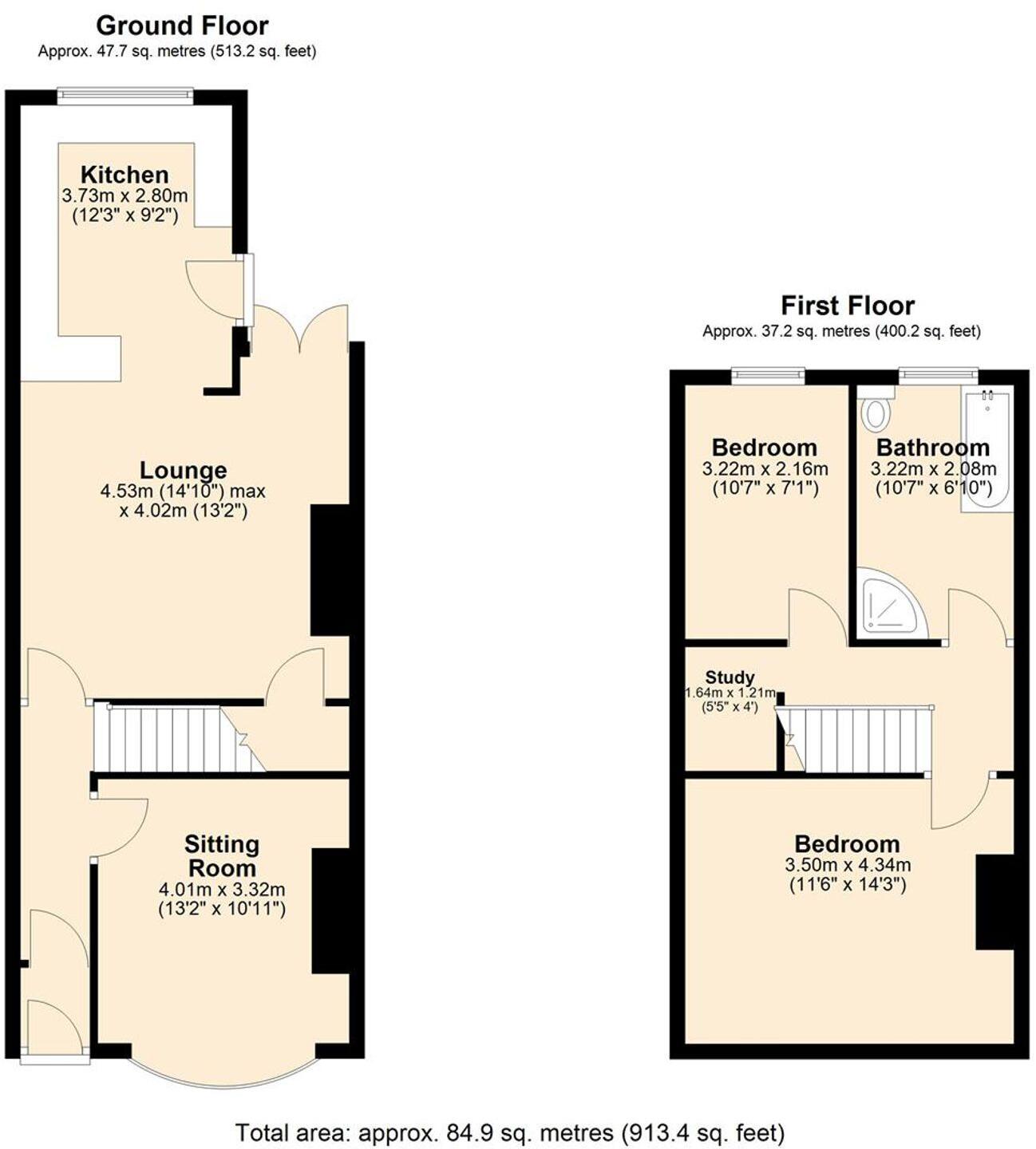 Douglas Street, Atherton, M46 floorplan