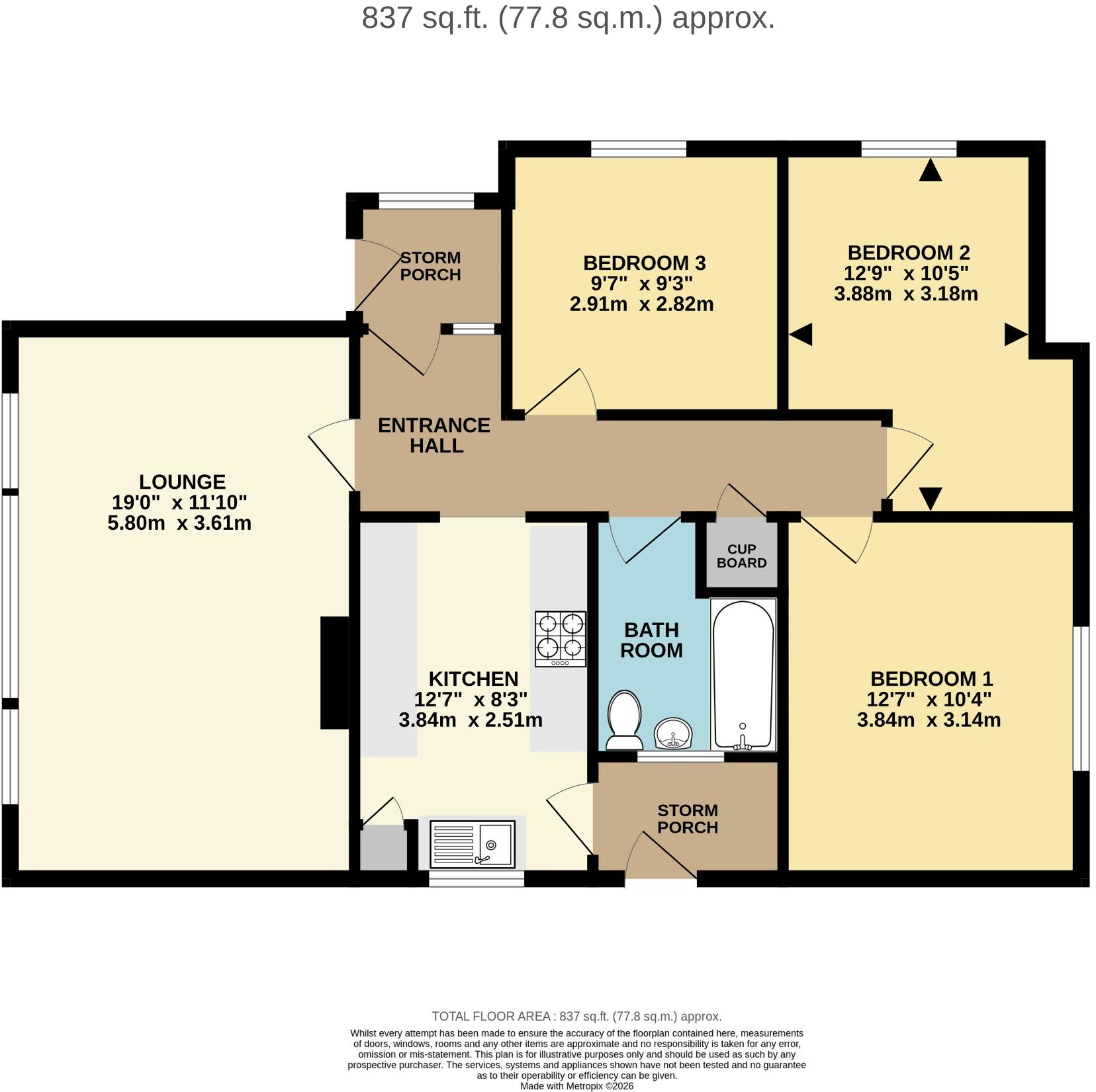 St Michaels Way floorplan