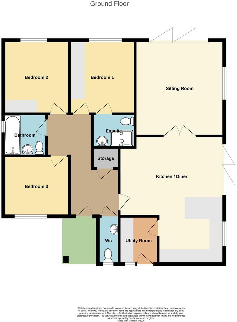 Kirkby Road, Barwell, Leicester floorplan