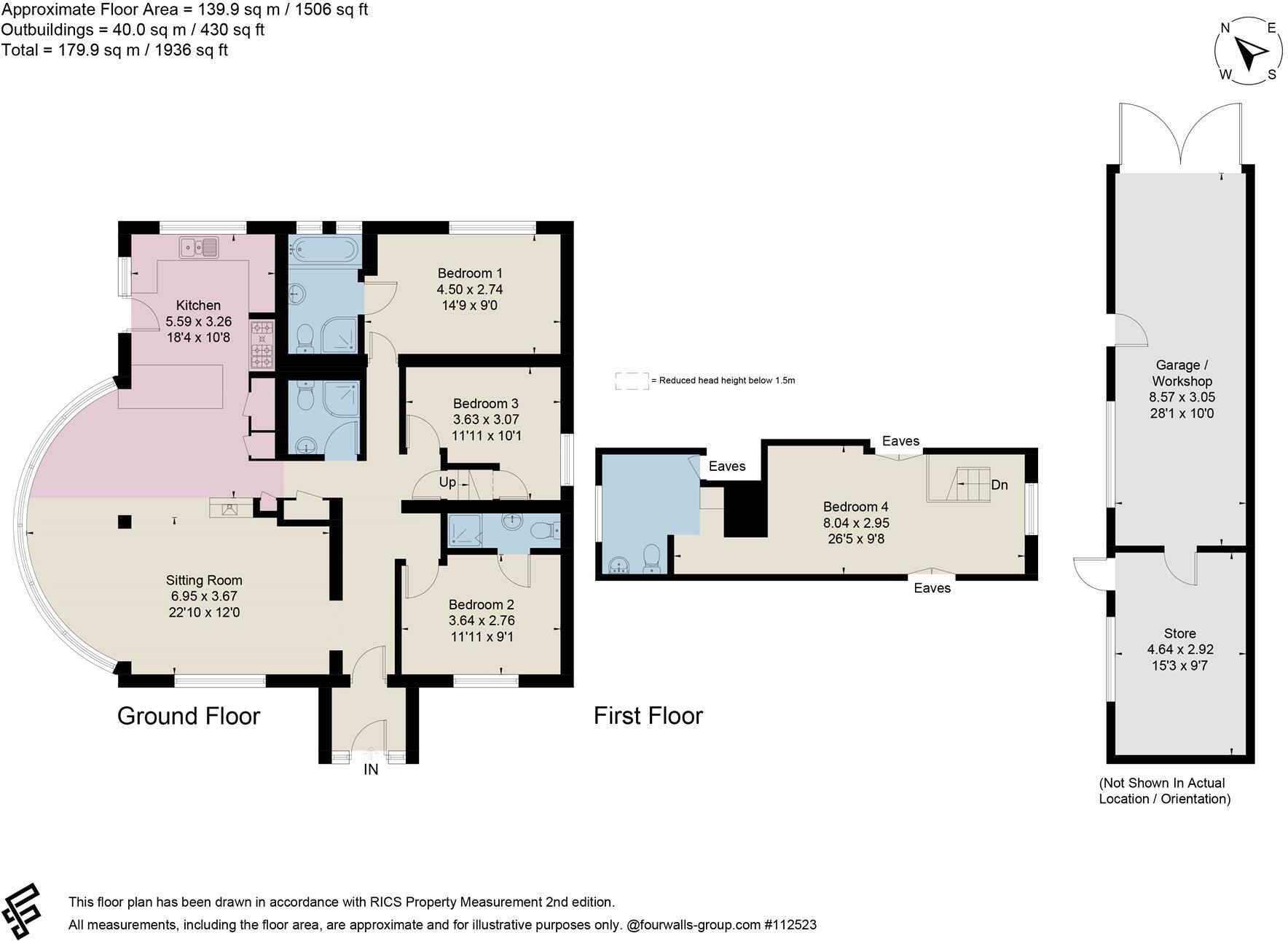 Plantation, Everton, Lymington, Hampshire, SO41 floorplan