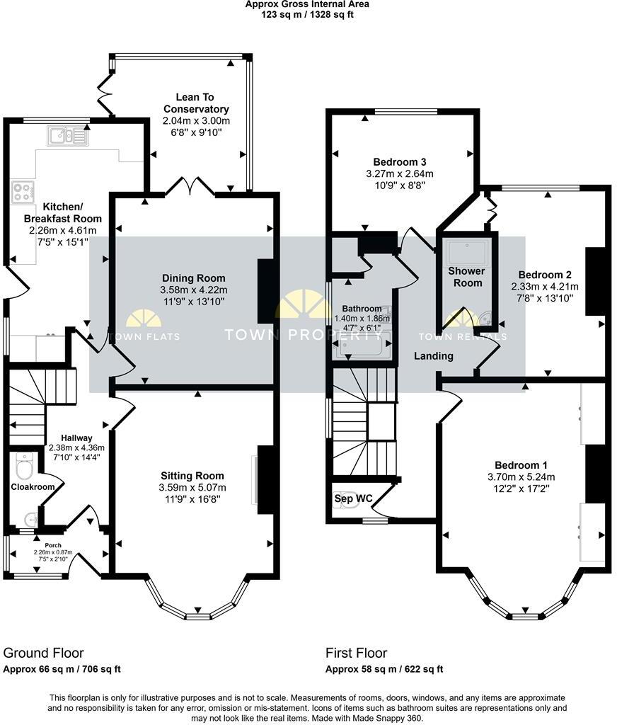 St. Philips Avenue, Eastbourne floorplan