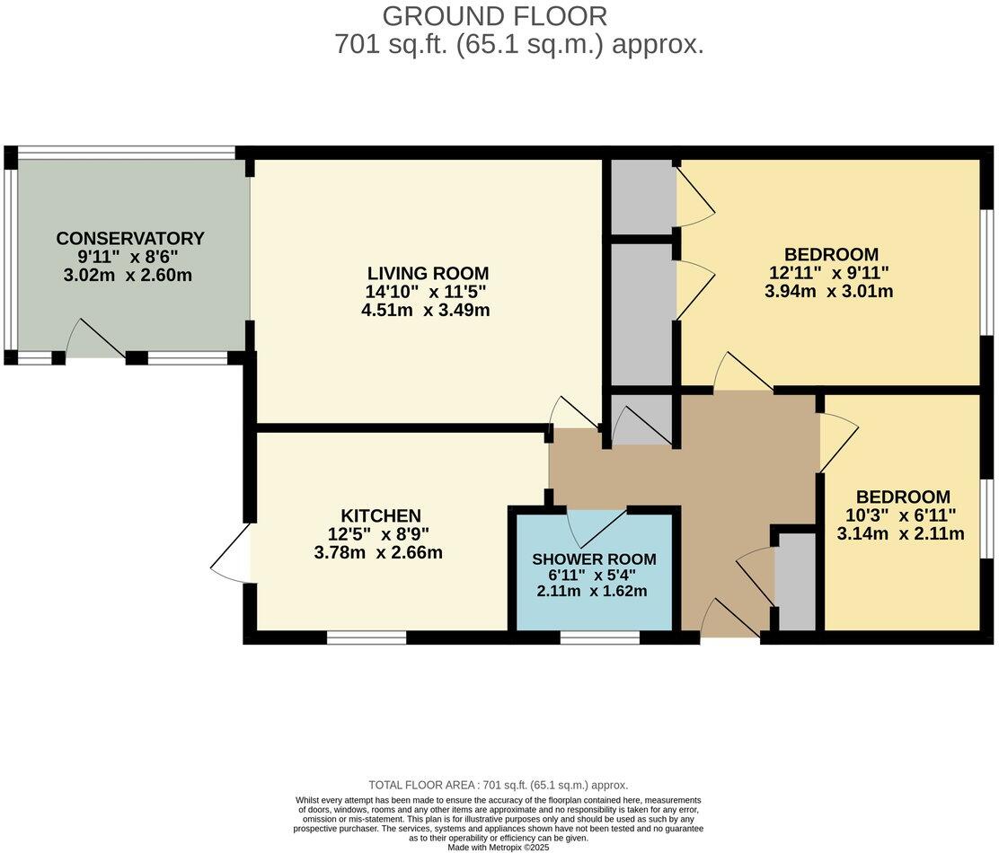 Springfield Gardens, Banwell, BS29 floorplan