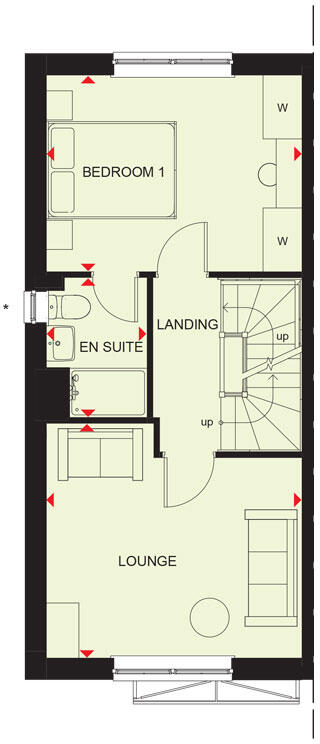 The Balk,
Pocklington,
York, 
East Riding Of Yorkshire, 
YO42 2NY floorplan