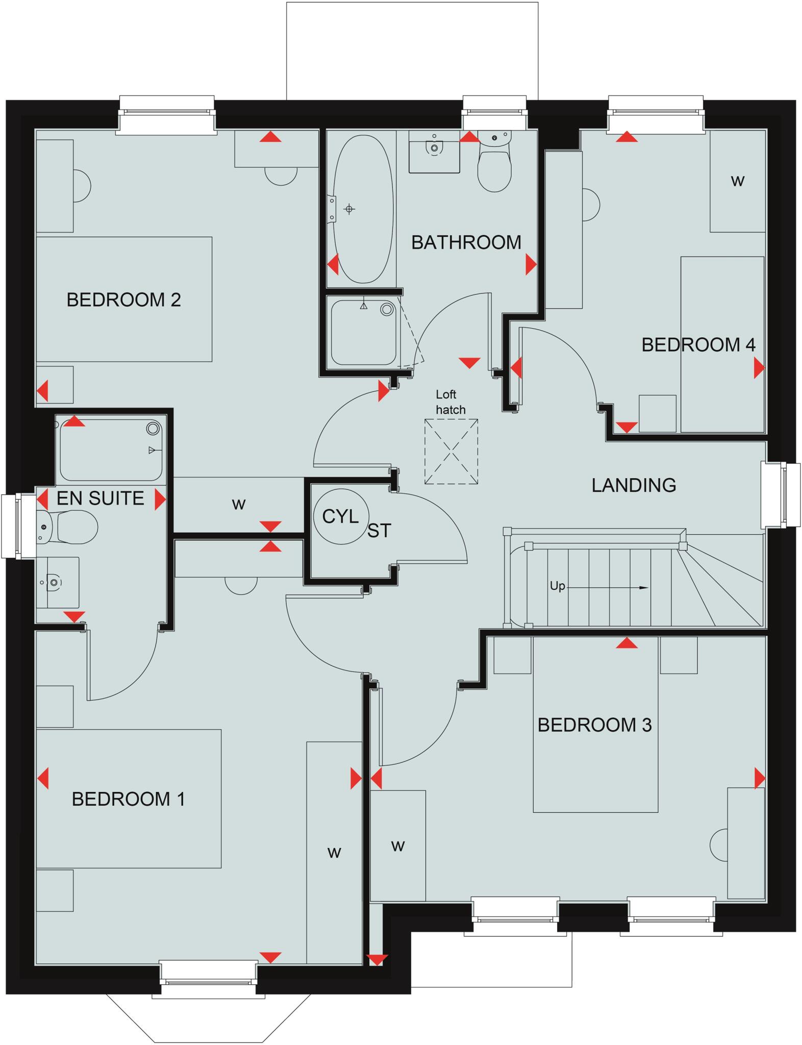 Watery Lane, 
Lichfield, 
WS13 8ES floorplan