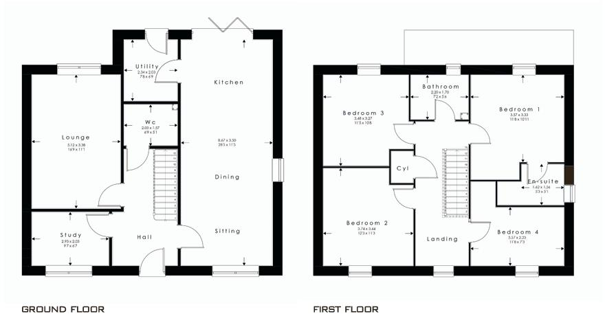 Plot 29, 14, Rue De Maisdon, Keelby floorplan