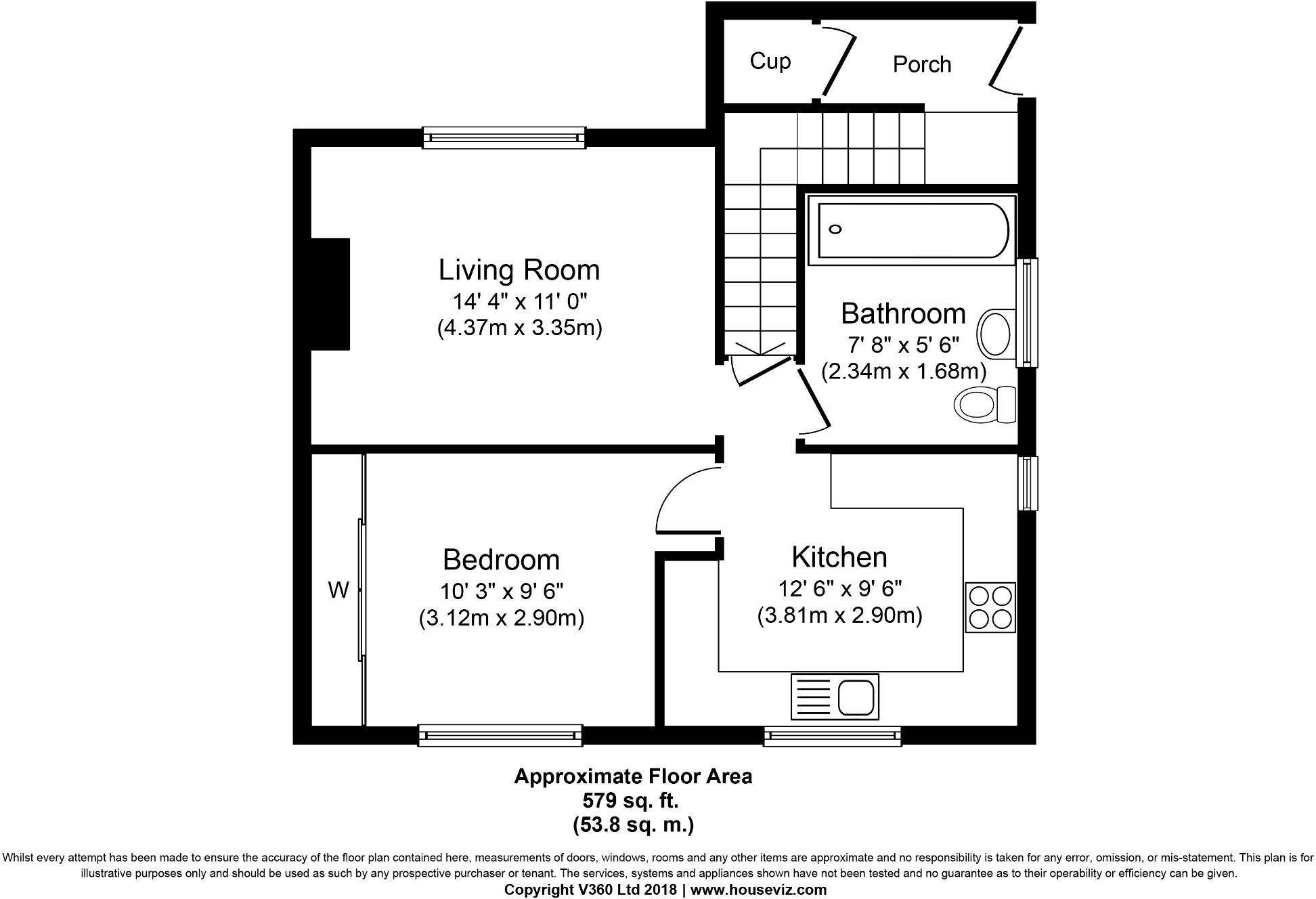 Specklemead, Paulton, Bristol floorplan