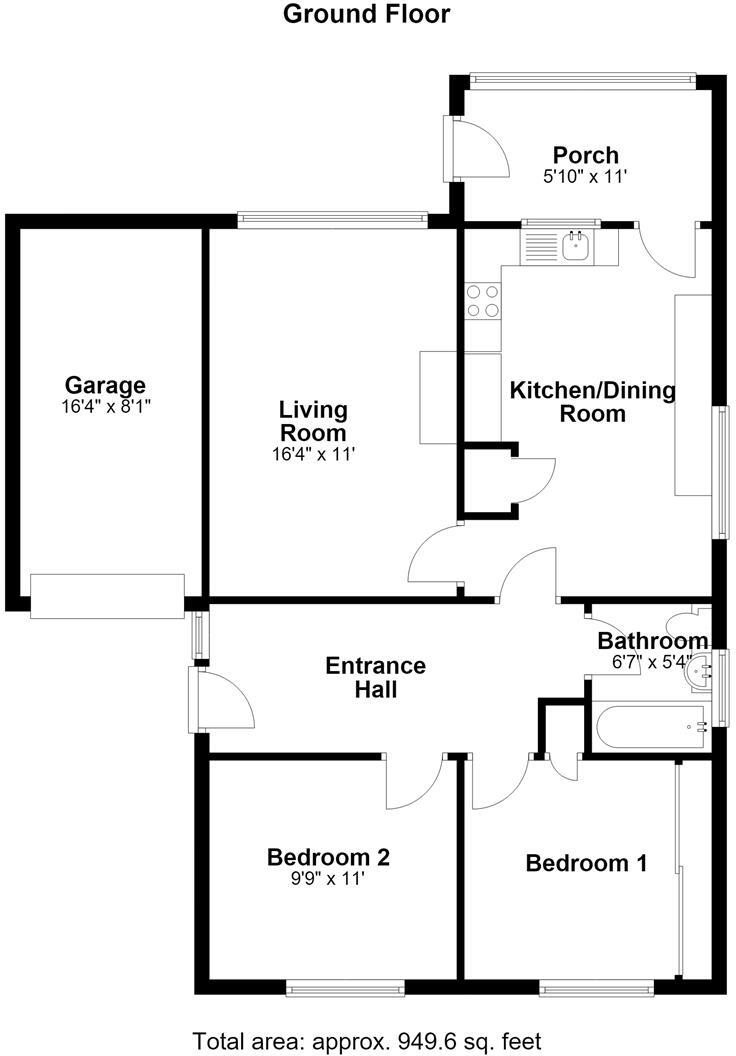 Casita, Upper Astley, Shrewsbury, SY4 4BS floorplan