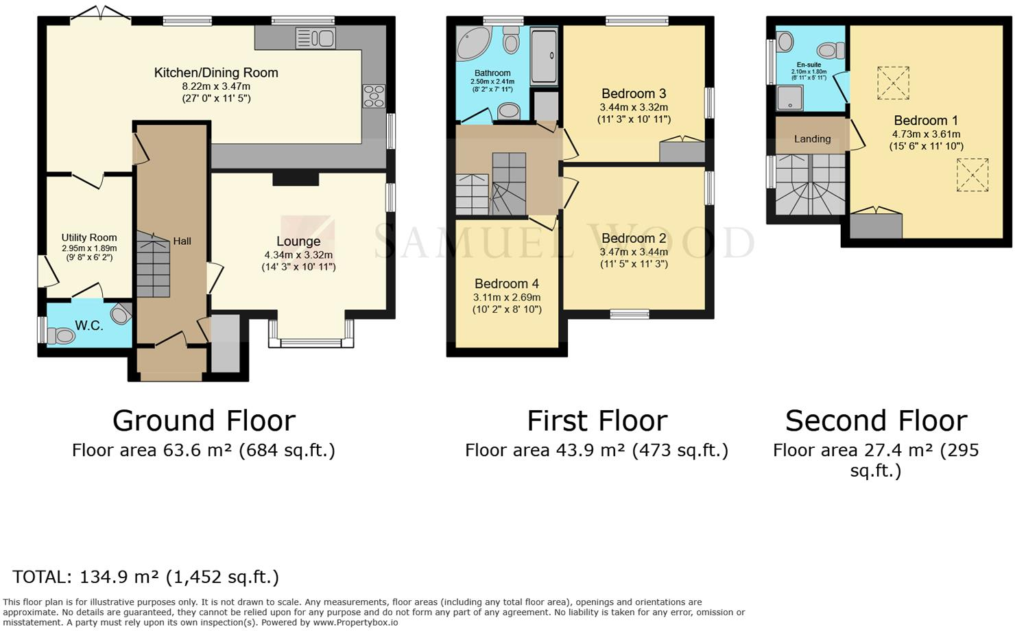 Dorrington, Shrewsbury floorplan