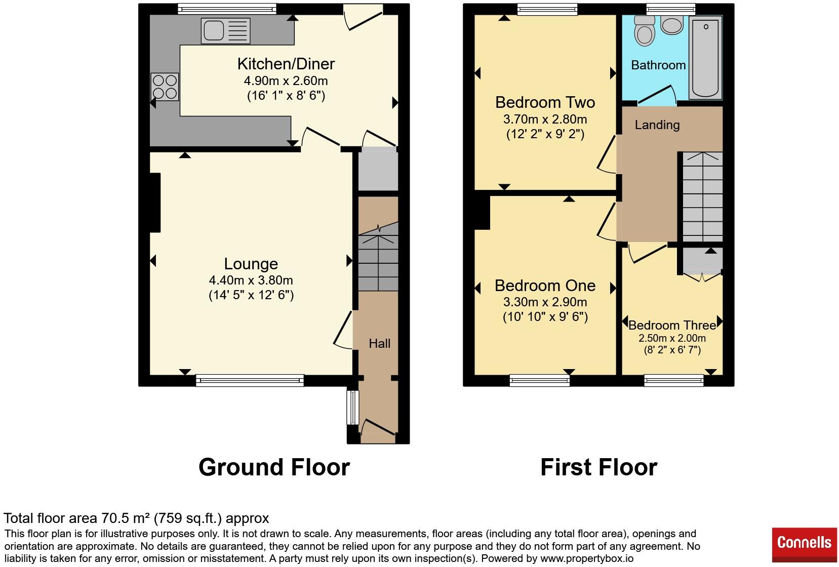 Crowther Close, Southampton floorplan
