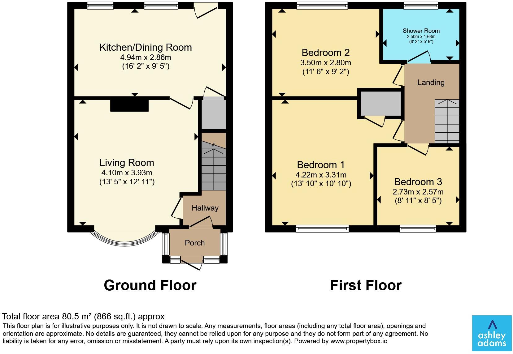 Cavan Drive, Chaddesden, Derby floorplan