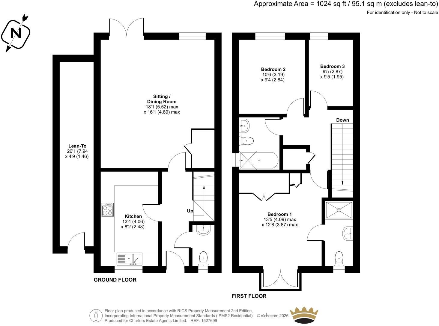 Eirene Avenue, Goring-by-Sea, Worthing, West Sussex, BN12 floorplan