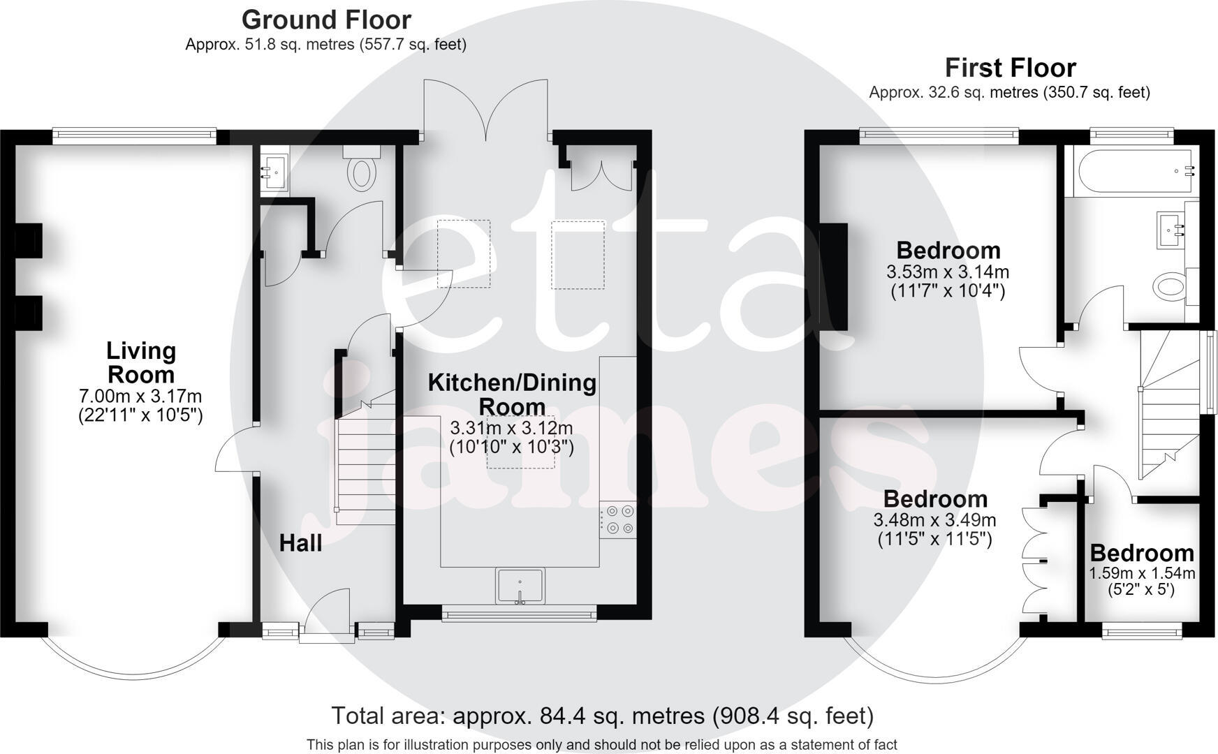 Braemar Road, Leamington Spa floorplan