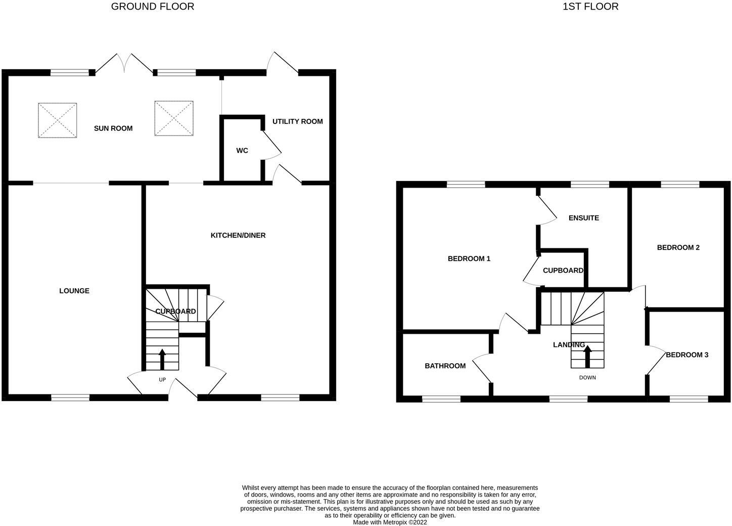 Chessgrove Lane, Longhope floorplan