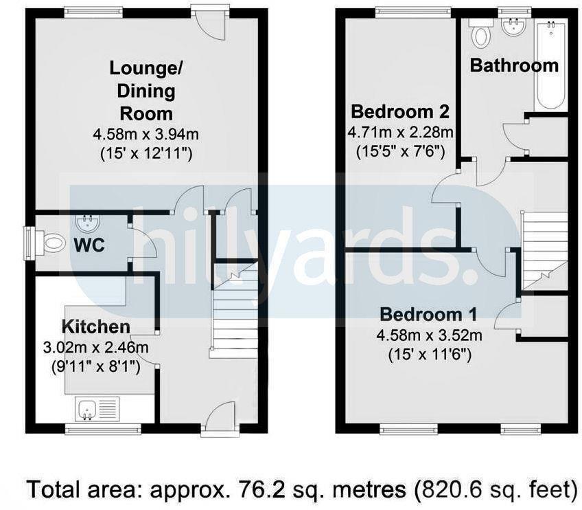 Oxford Down, Chinnor floorplan