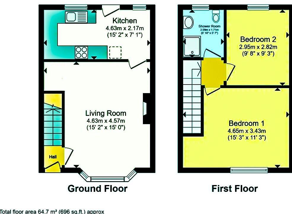 Shaws Avenue, Warrington floorplan