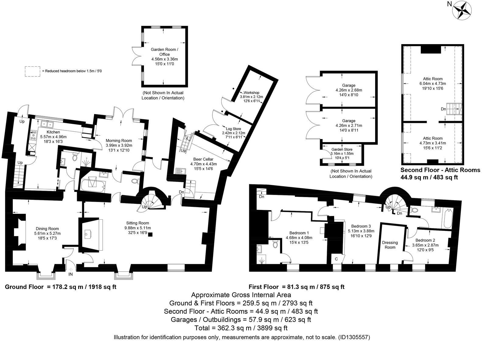 Upper Brailes , OX15 5AX floorplan
