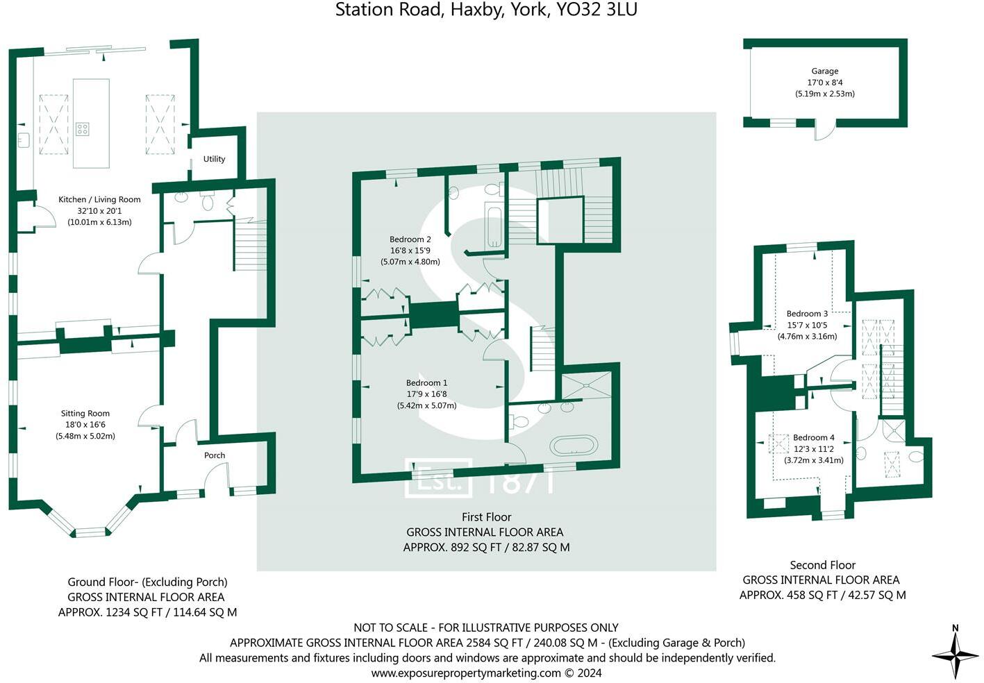 Station Road, Haxby, York floorplan