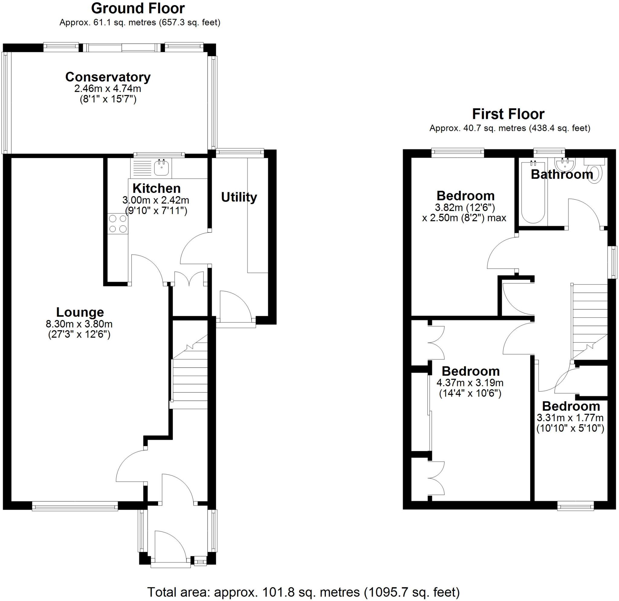 Southfield Drive, Hall Green, Birmingham, B28 floorplan