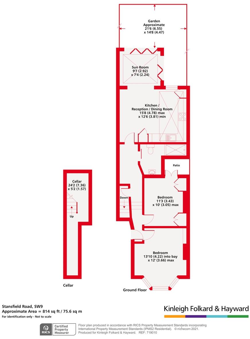 Stansfield Road, Brixton, London, SW9 floorplan