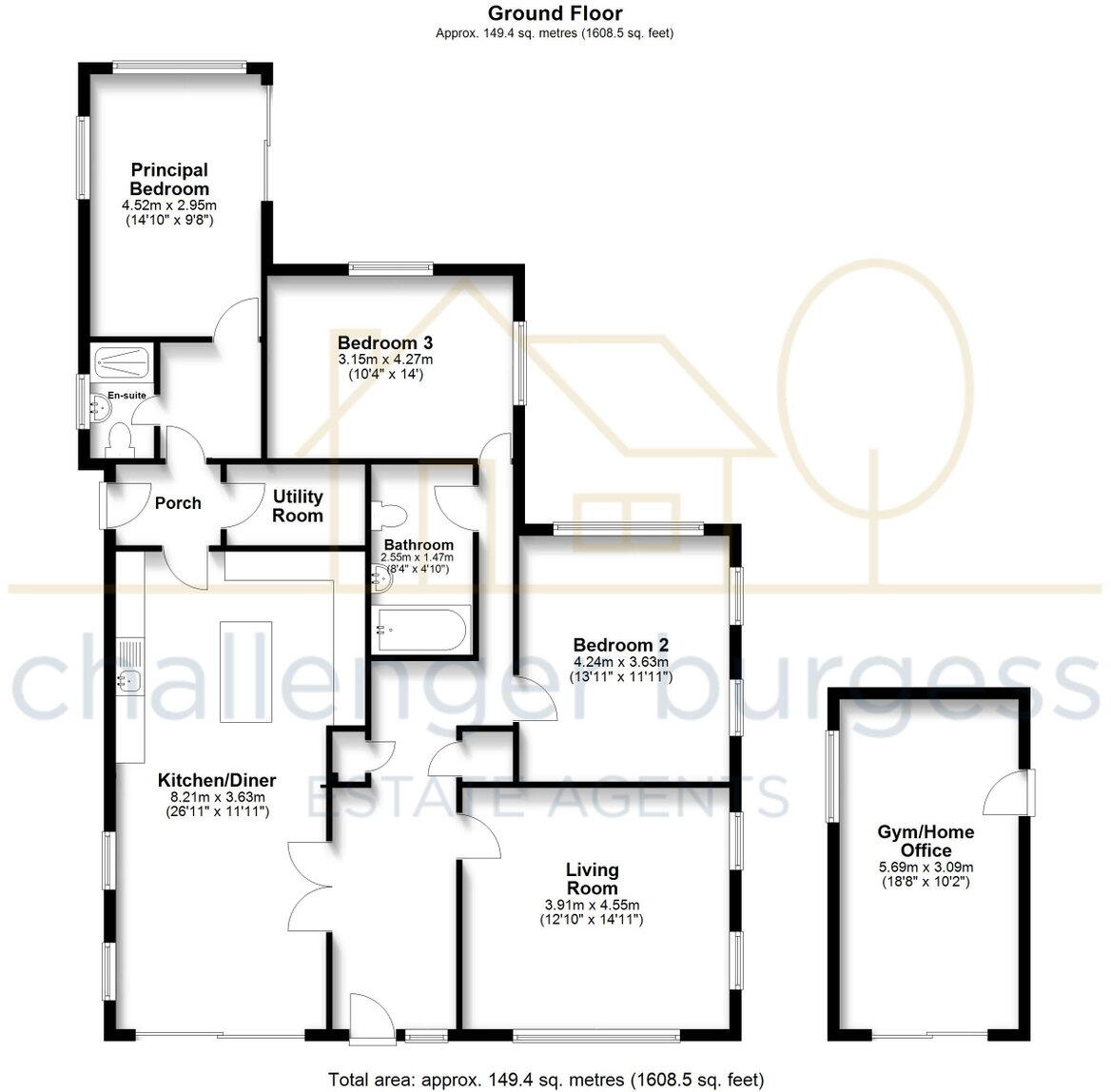 Nore Road, Portishead, Bristol, BS20 8EX floorplan