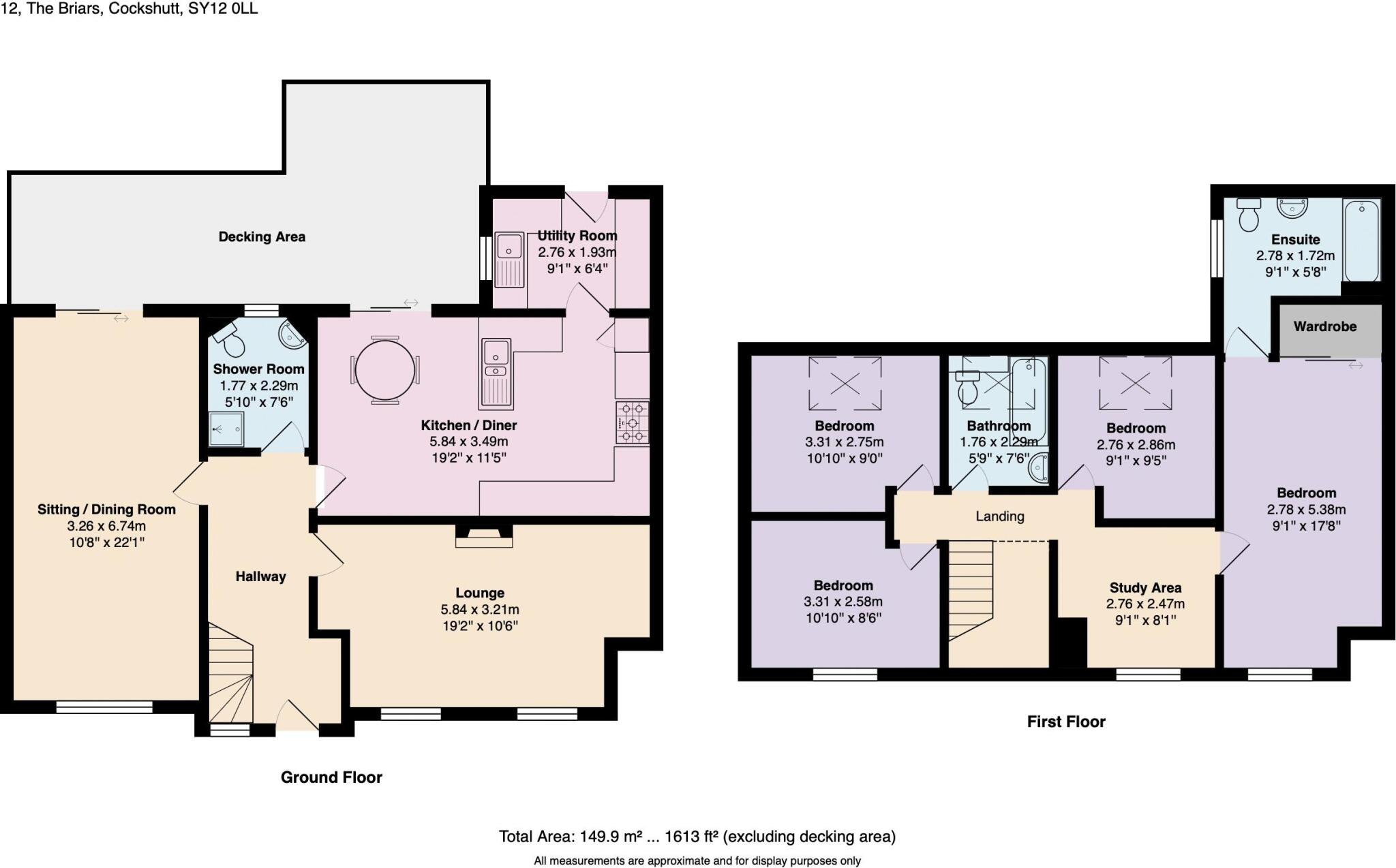 The Briars, Ellesmere floorplan