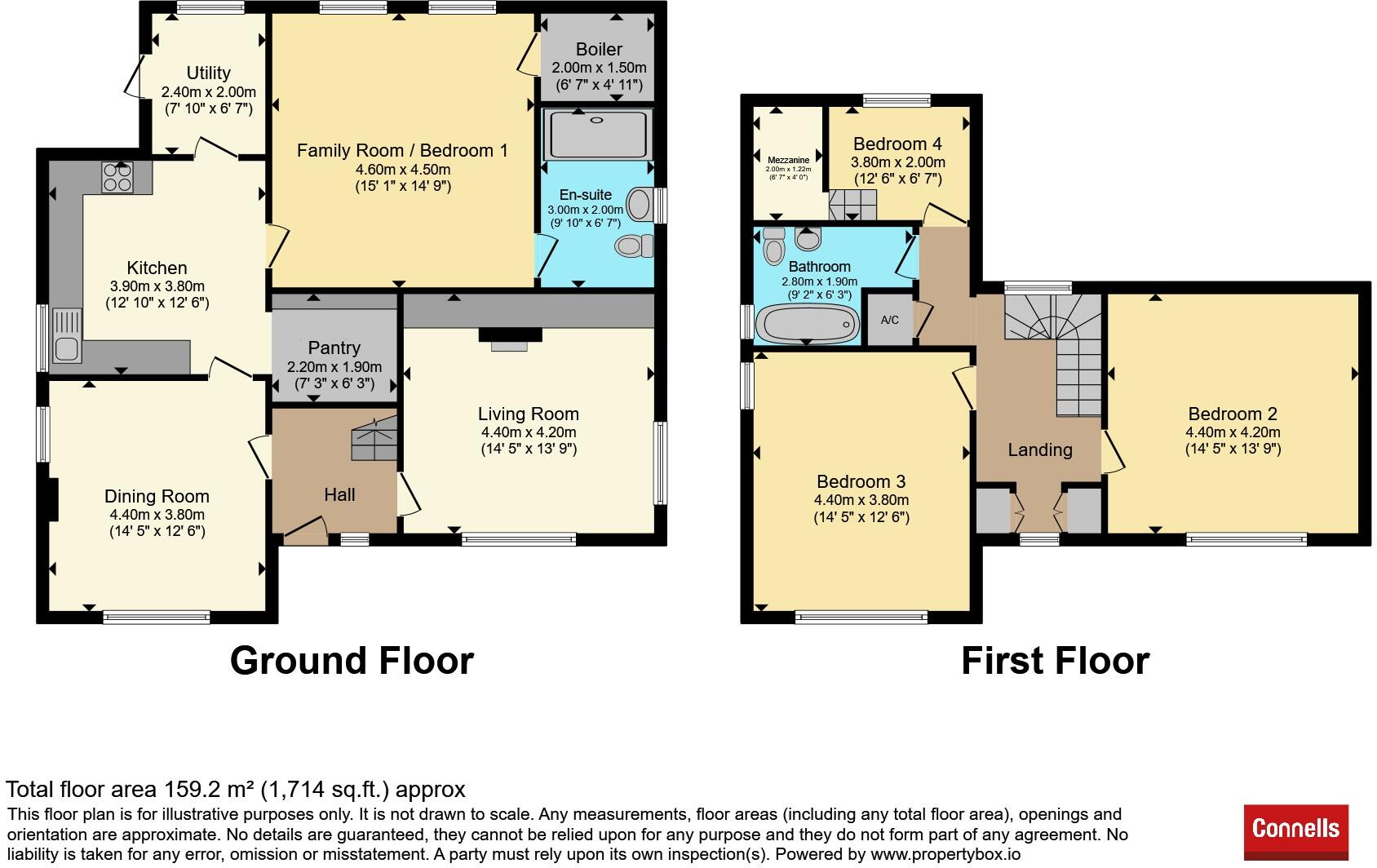 , Burley Gate, Hereford floorplan
