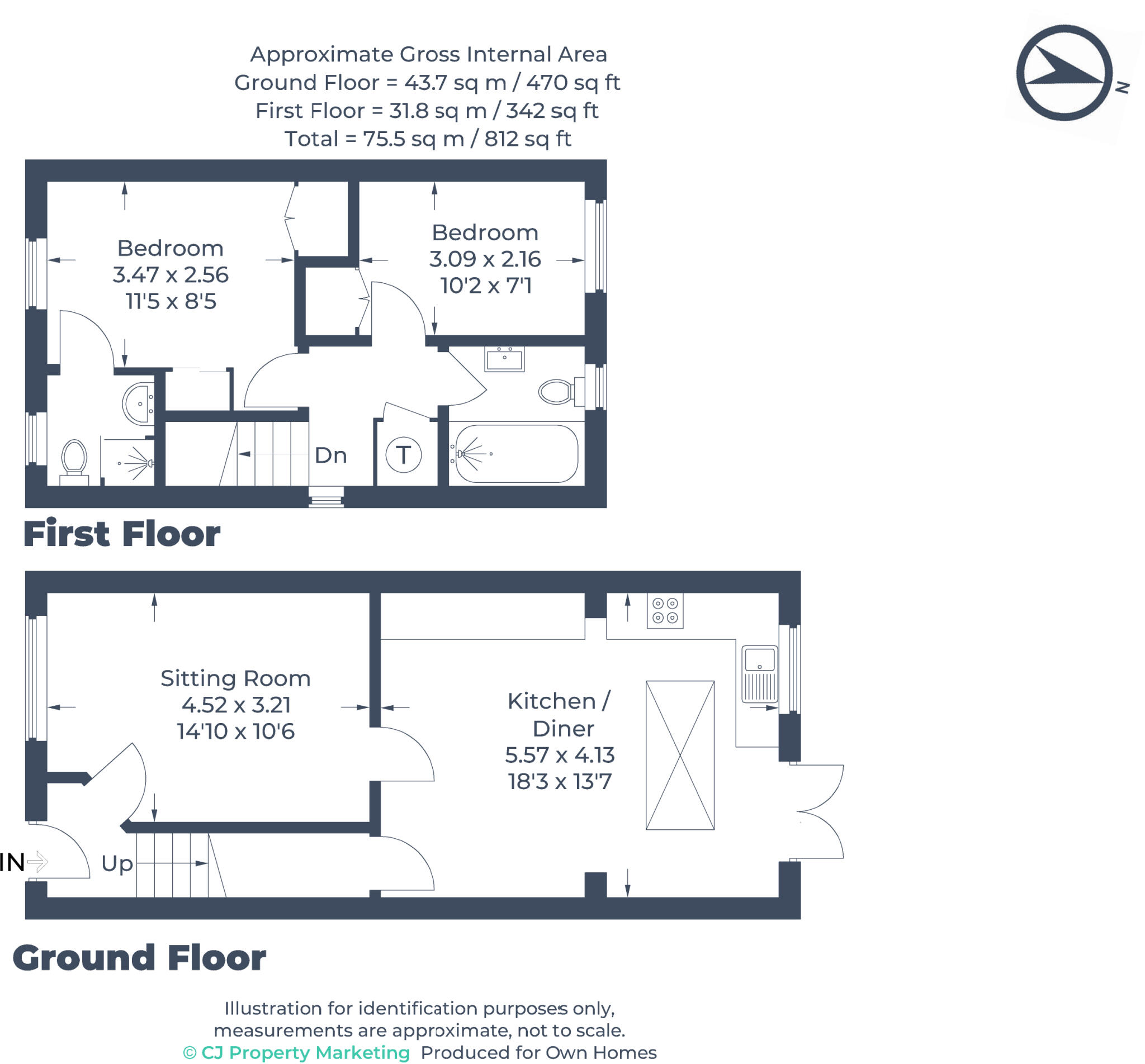 Tamar Close, Stevenage, Hertfordshire floorplan