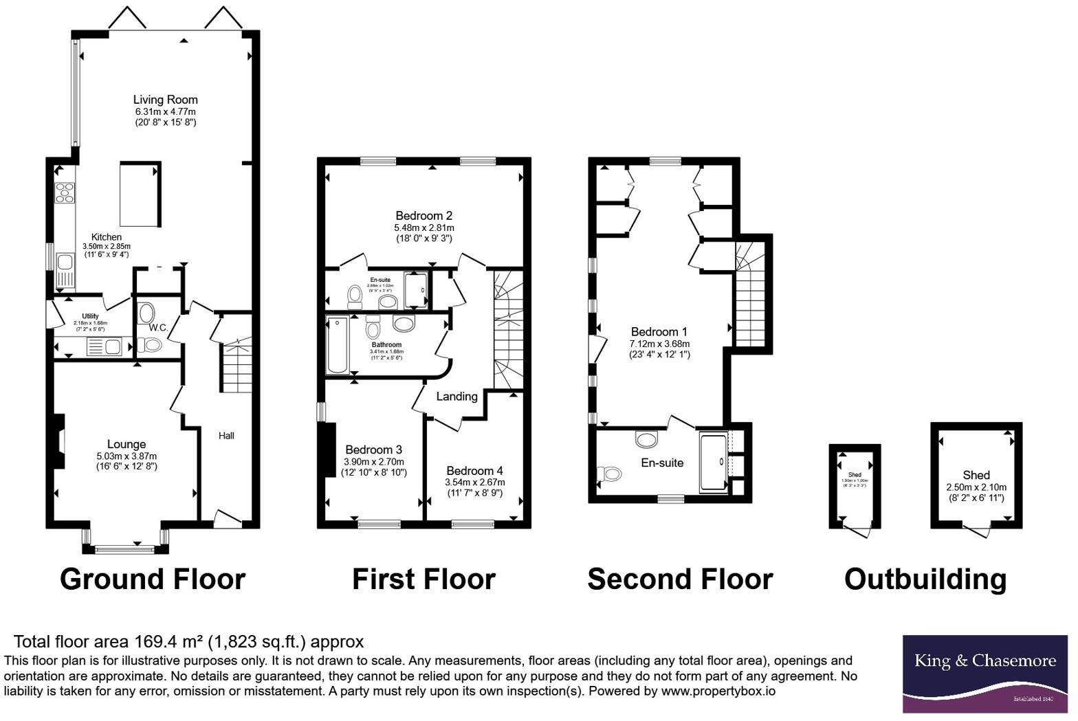 Penlands Close, Steyning, West Sussex, BN44 floorplan
