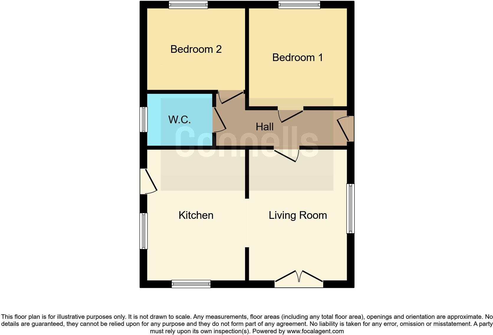 Bedford Road, Rushden floorplan