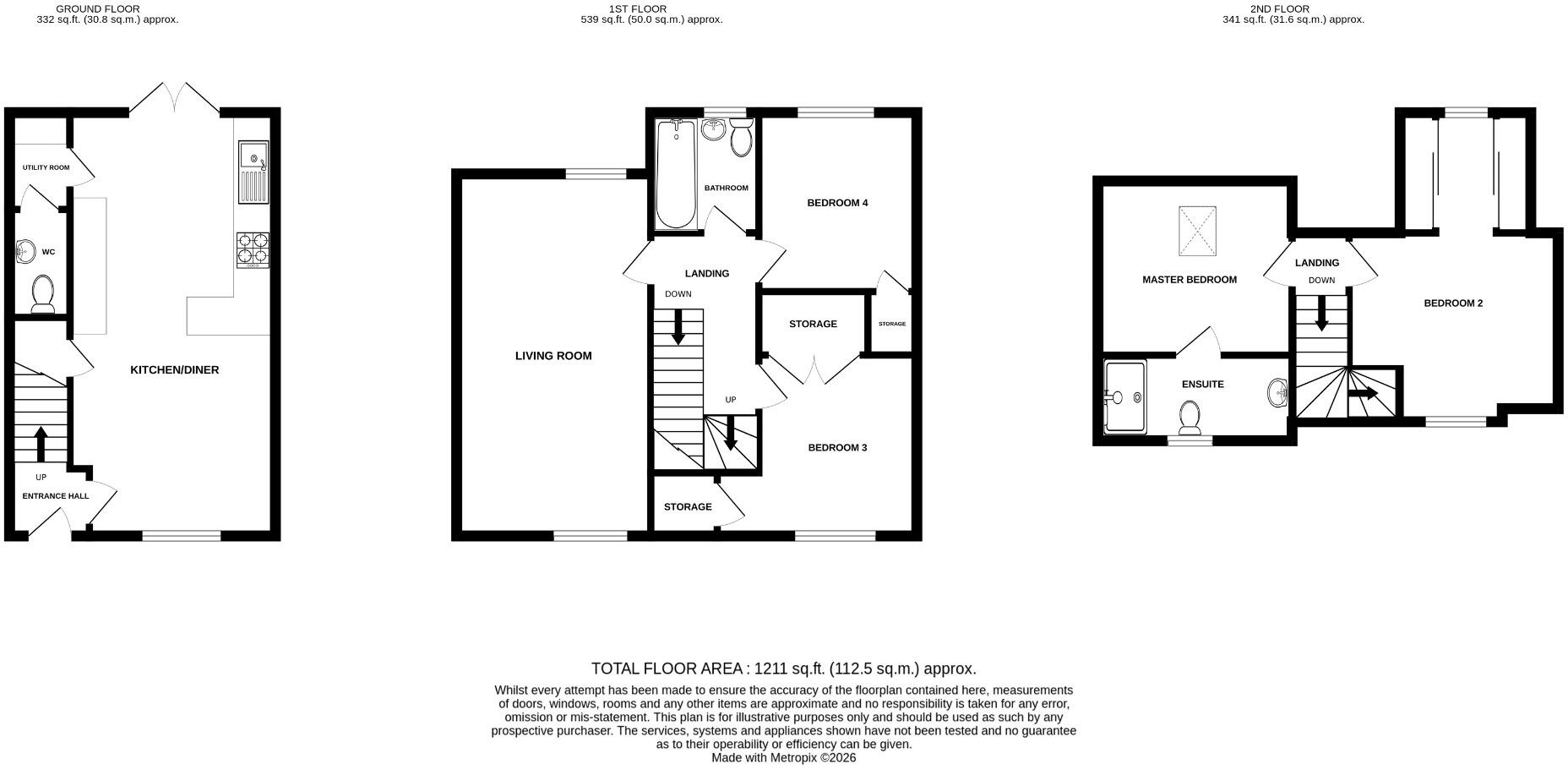 Oakington, Cambridge, Cambridgeshire, CB24 floorplan