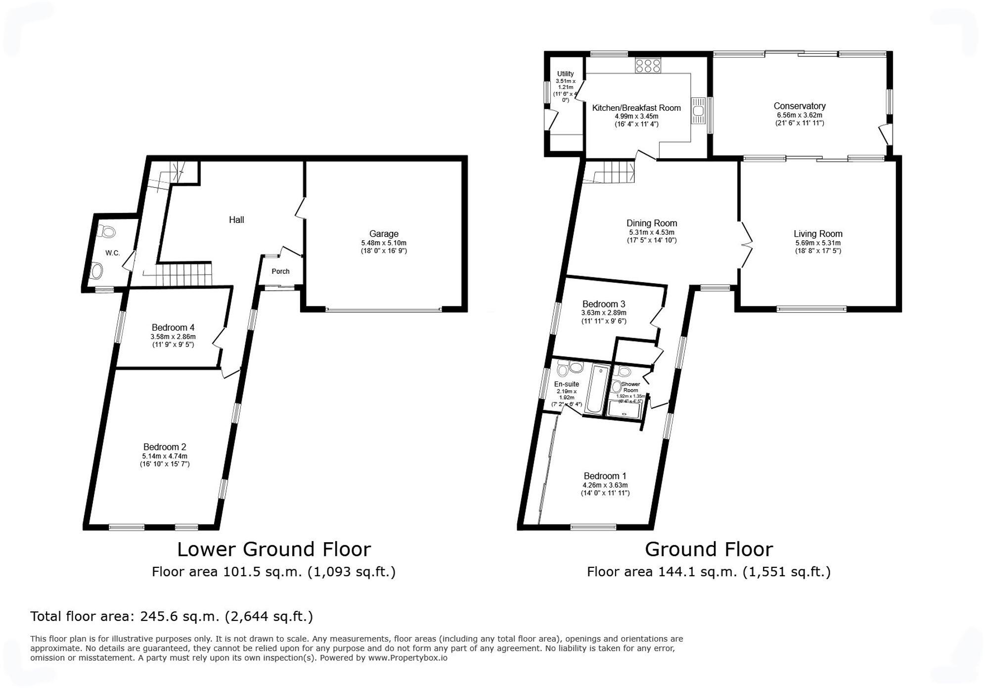 Top Road, Frodsham, WA6 floorplan