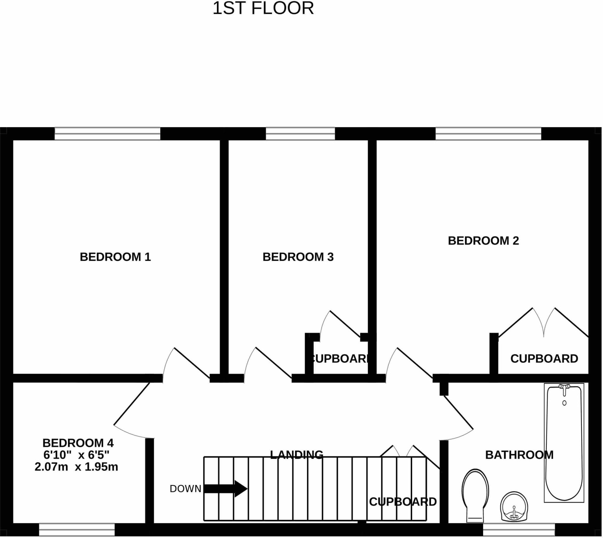 Honey Close, Norwich,  floorplan