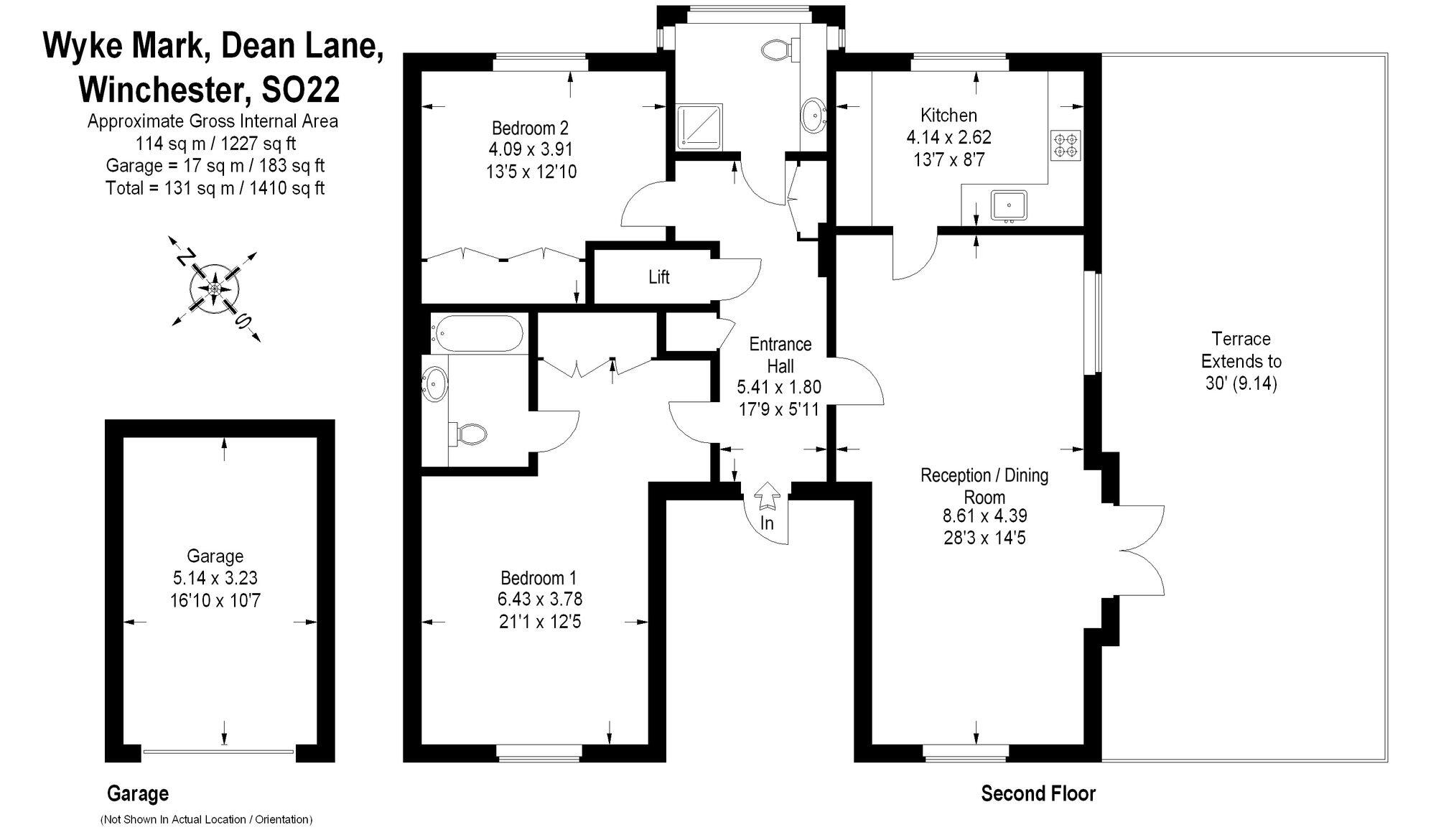 Wyke Mark, Winchester, SO22 floorplan