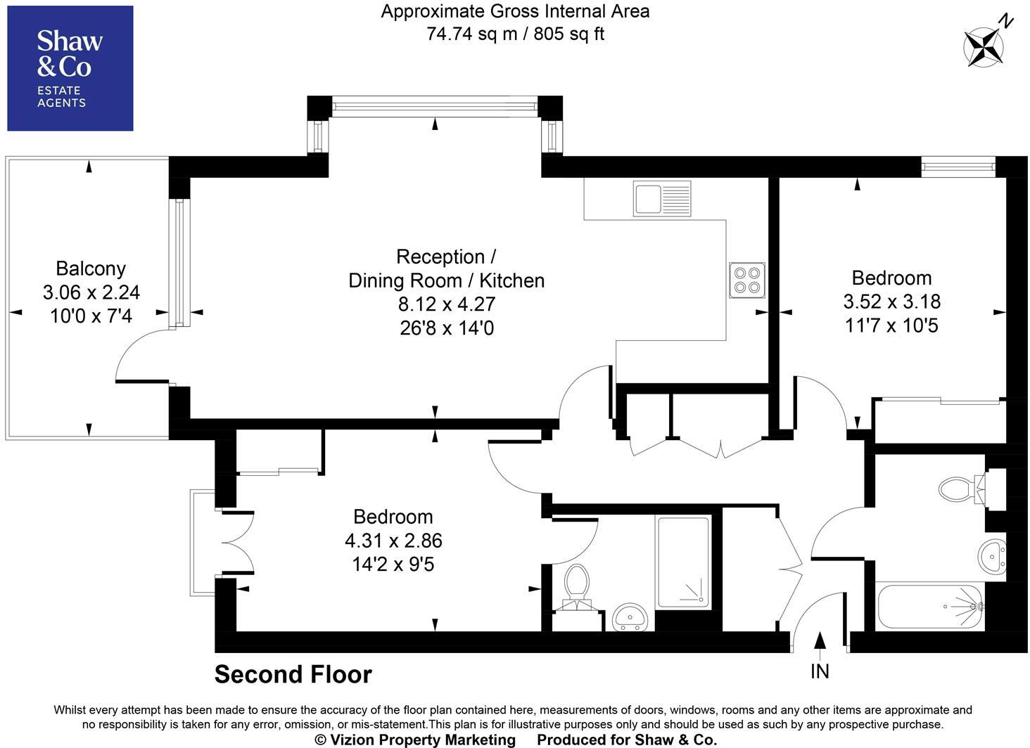 Nurburg House, Frazer Nash Close, Isleworth floorplan