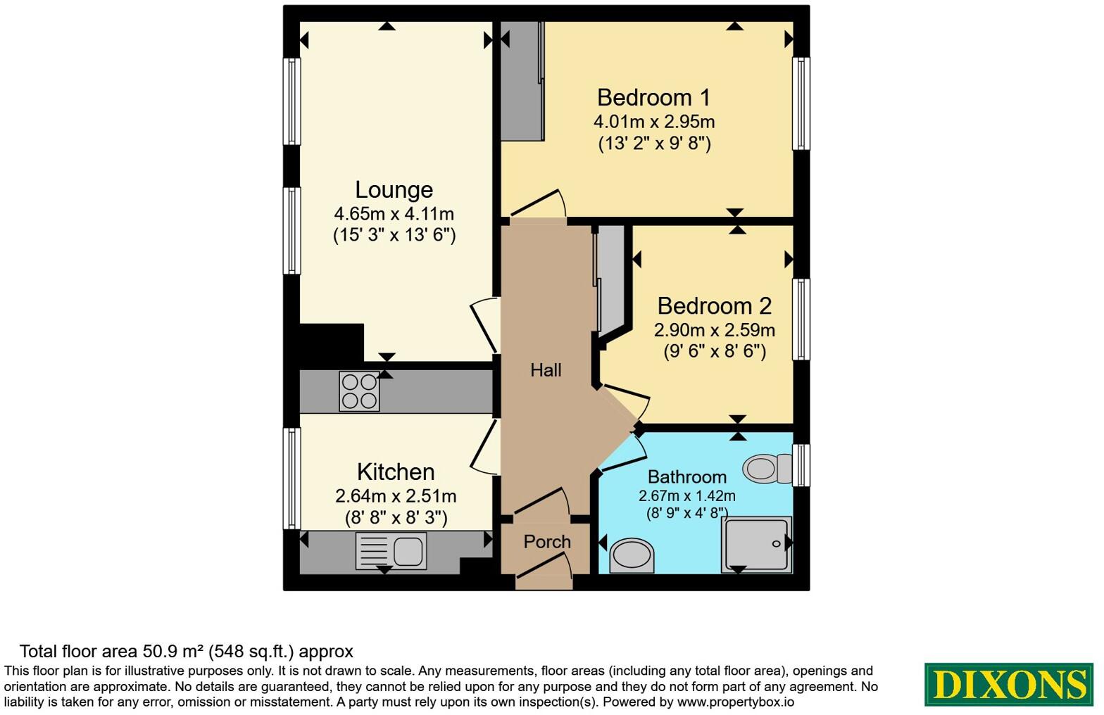 Westwood Drive, BIRMINGHAM, West Midlands, B45 floorplan