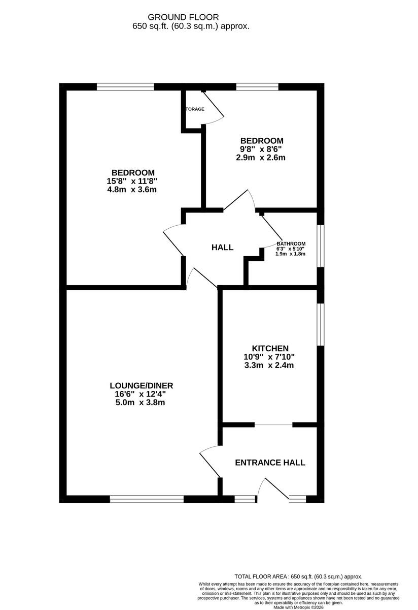 Furness Road, Cheadle, SK8 floorplan