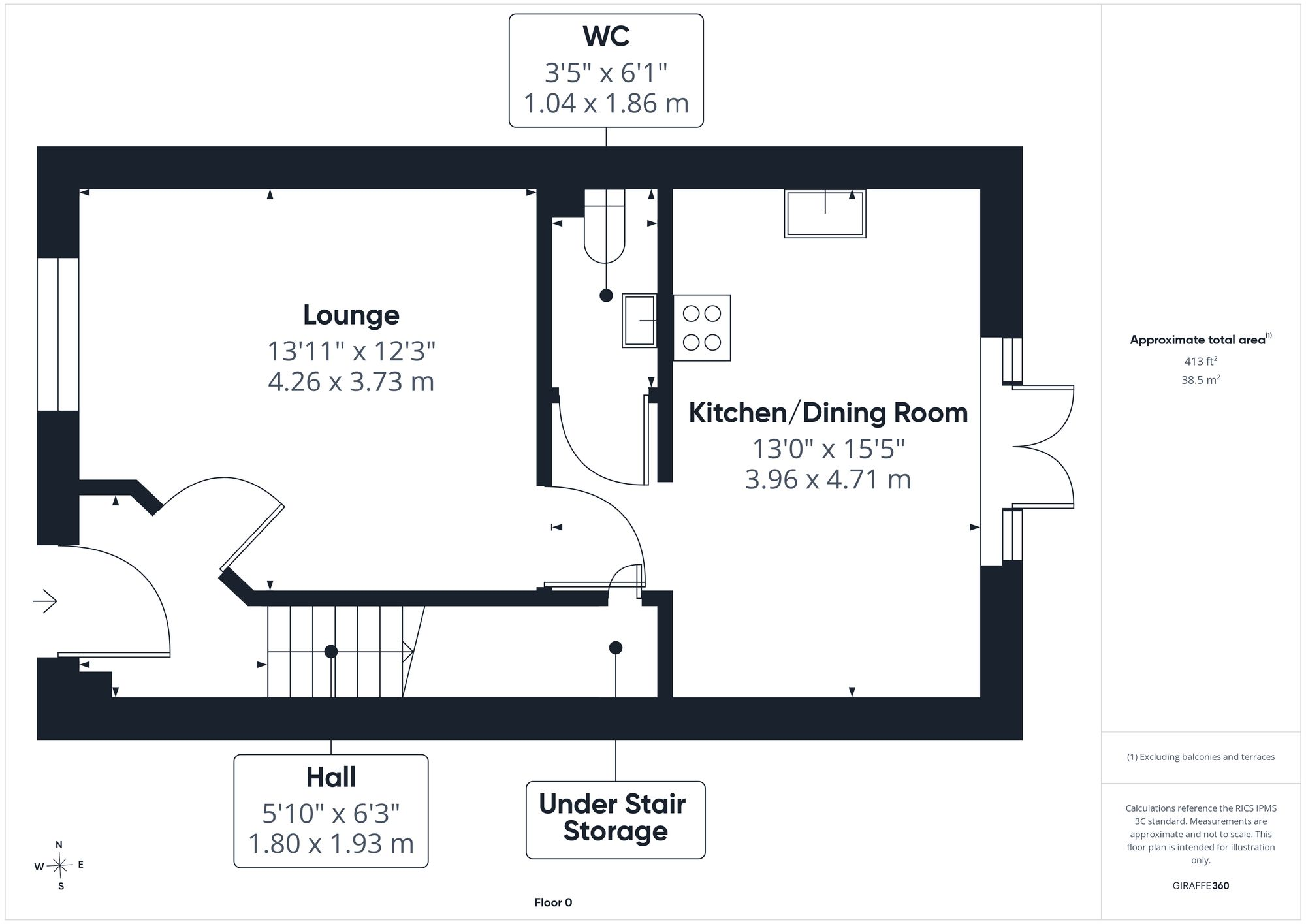 Harrier Way, Farndon, CH3 floorplan