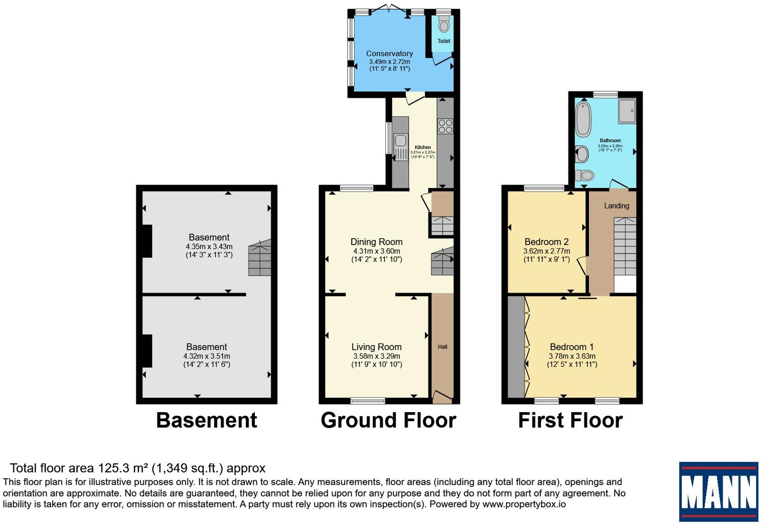 Jeffery Street, Gillingham, Kent, ME7 floorplan