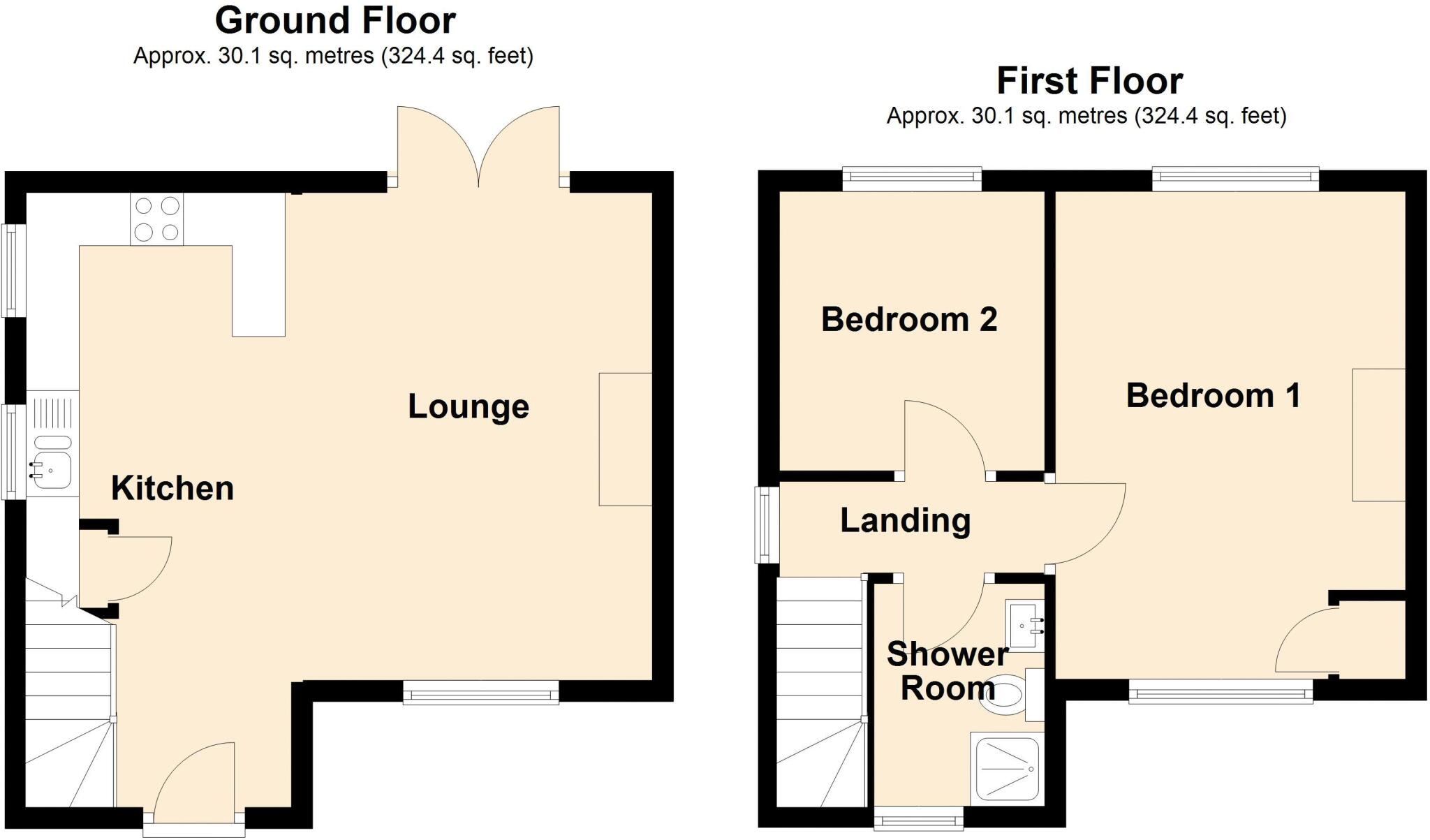 Cae Gwilym Lane, Cefn Mawr floorplan
