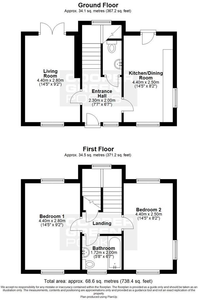 Penson Way, Greenfields, Shrewsbury floorplan