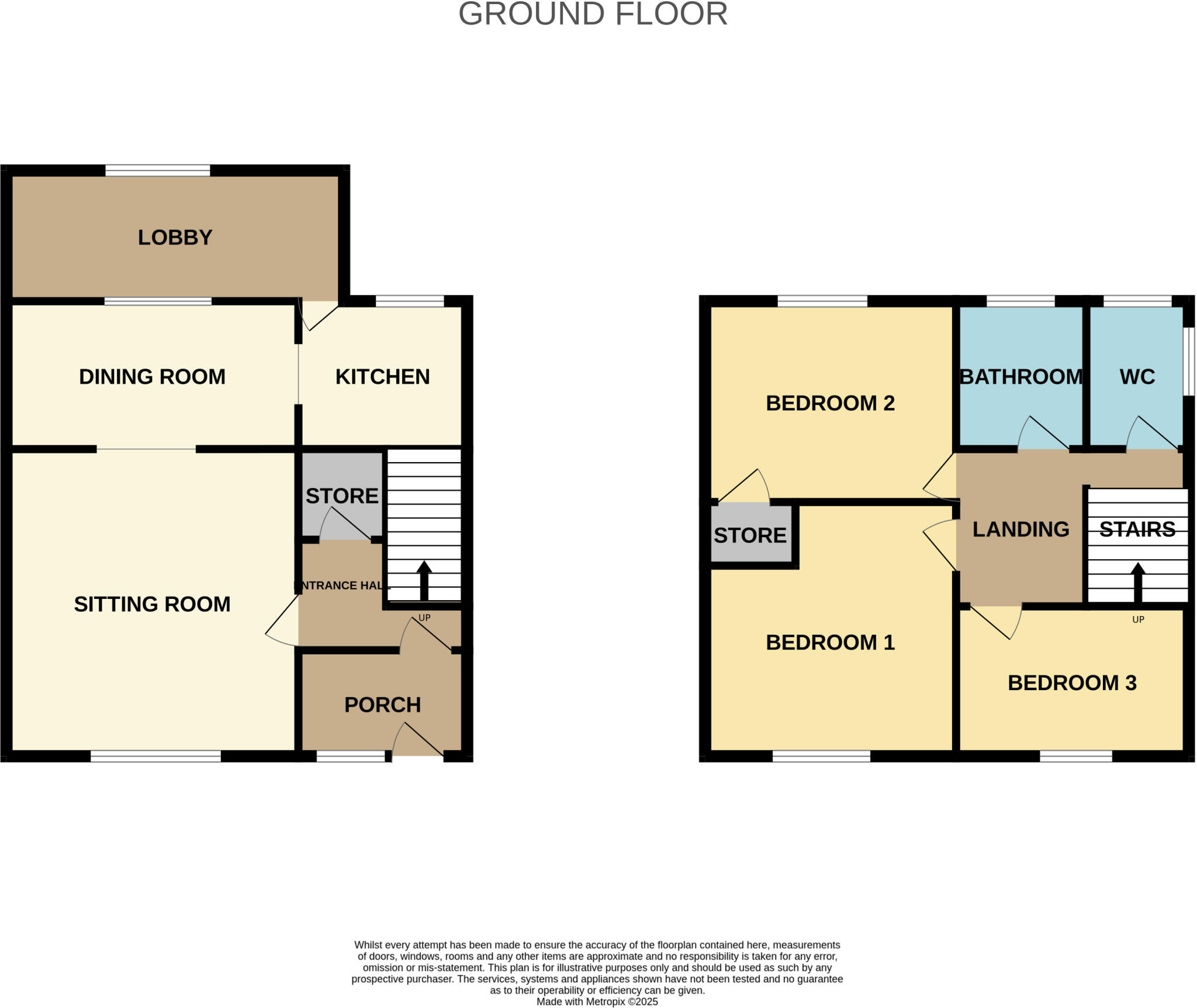 Elsted Close, Eastbourne, East Sussex, BN22 floorplan