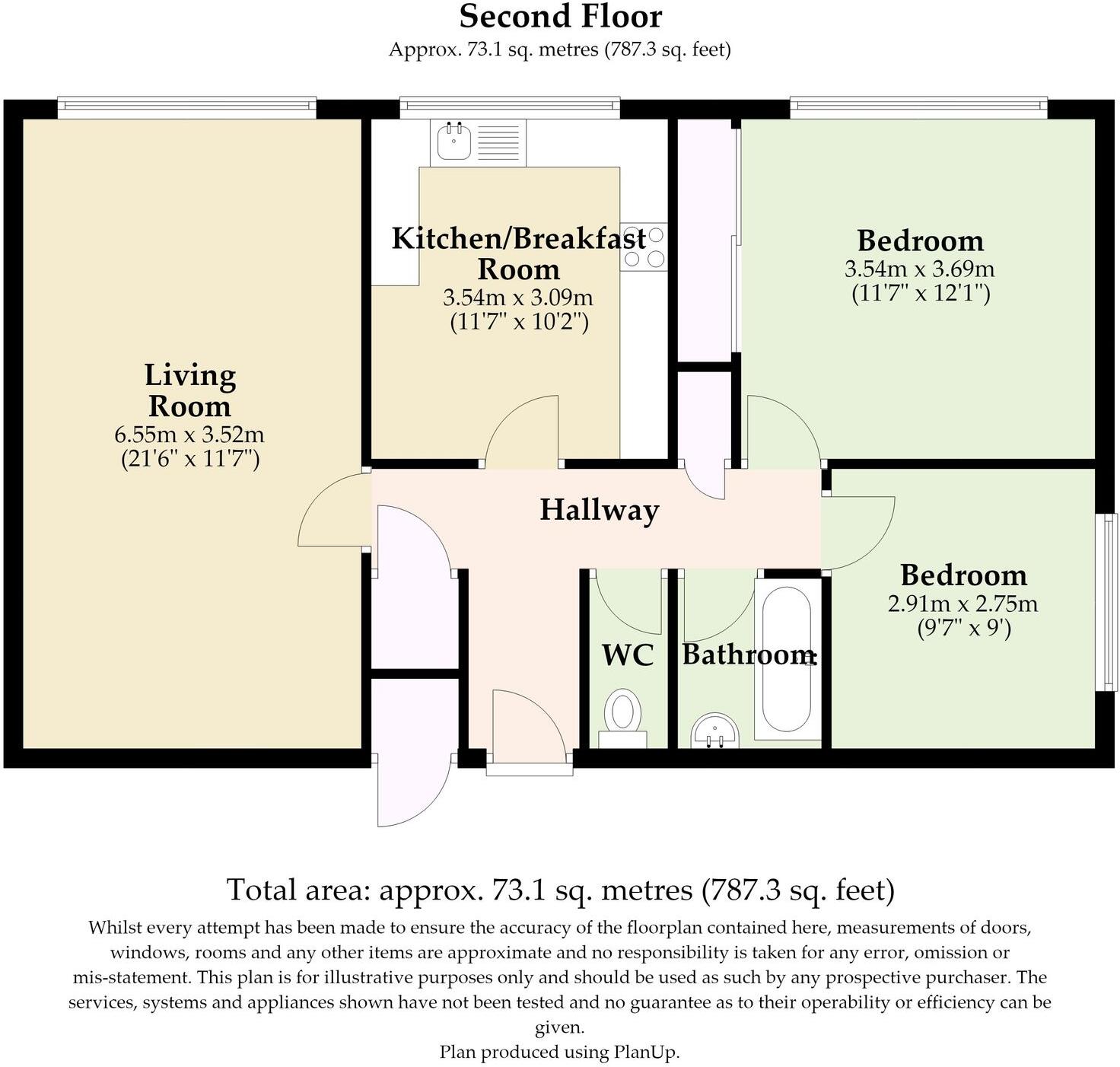 Ipswich Road, Norwich NR2 floorplan