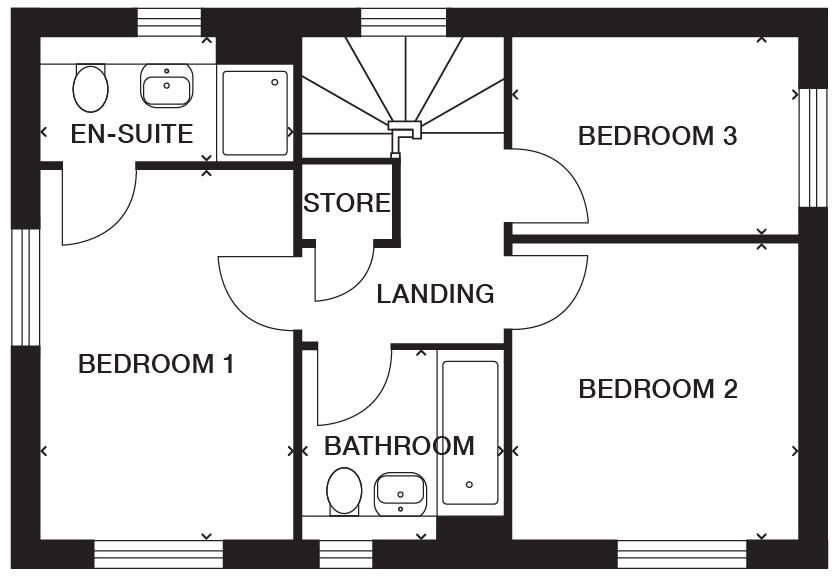 Heathstock Rise,
Burges Lane,
Wiveliscombe,
TA4 2NP floorplan