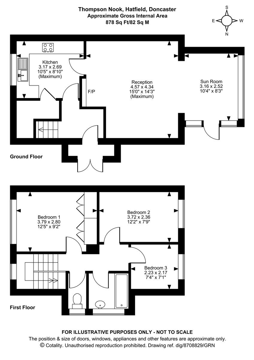 Thompson Nook, Doncaster floorplan