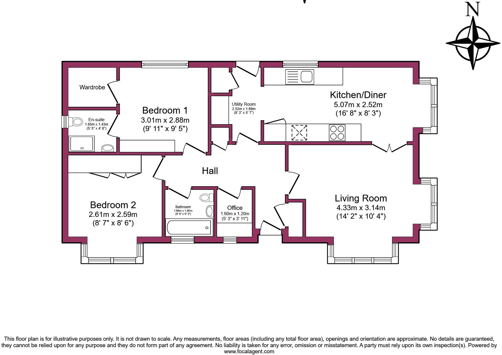 Goit Stock Lane, Harden, Bingley floorplan