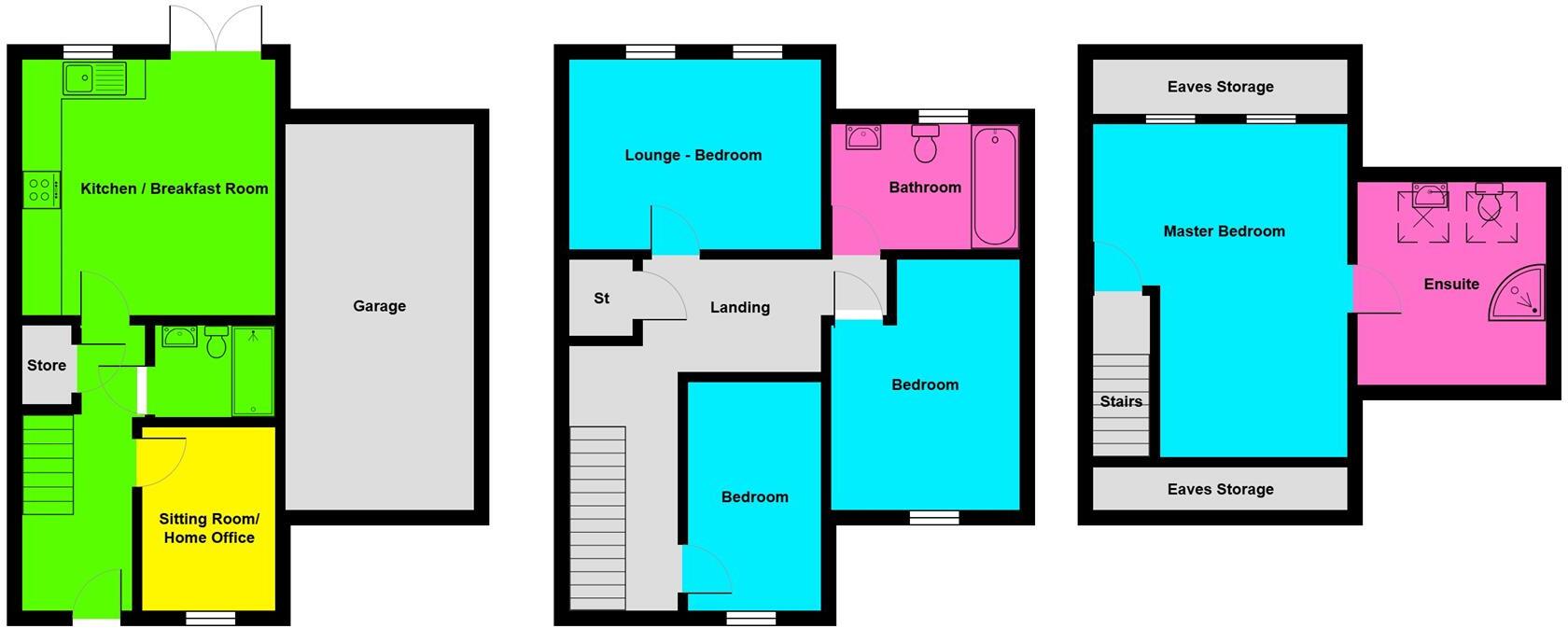 Mill Hill Road, Hinckley floorplan