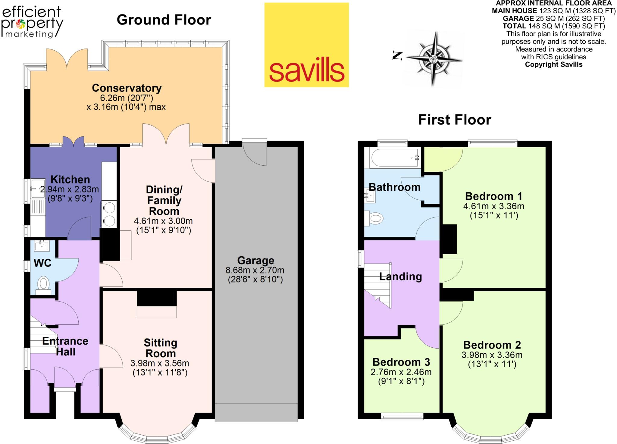 Gordon Road, Chelmsford, Essex, CM2 floorplan