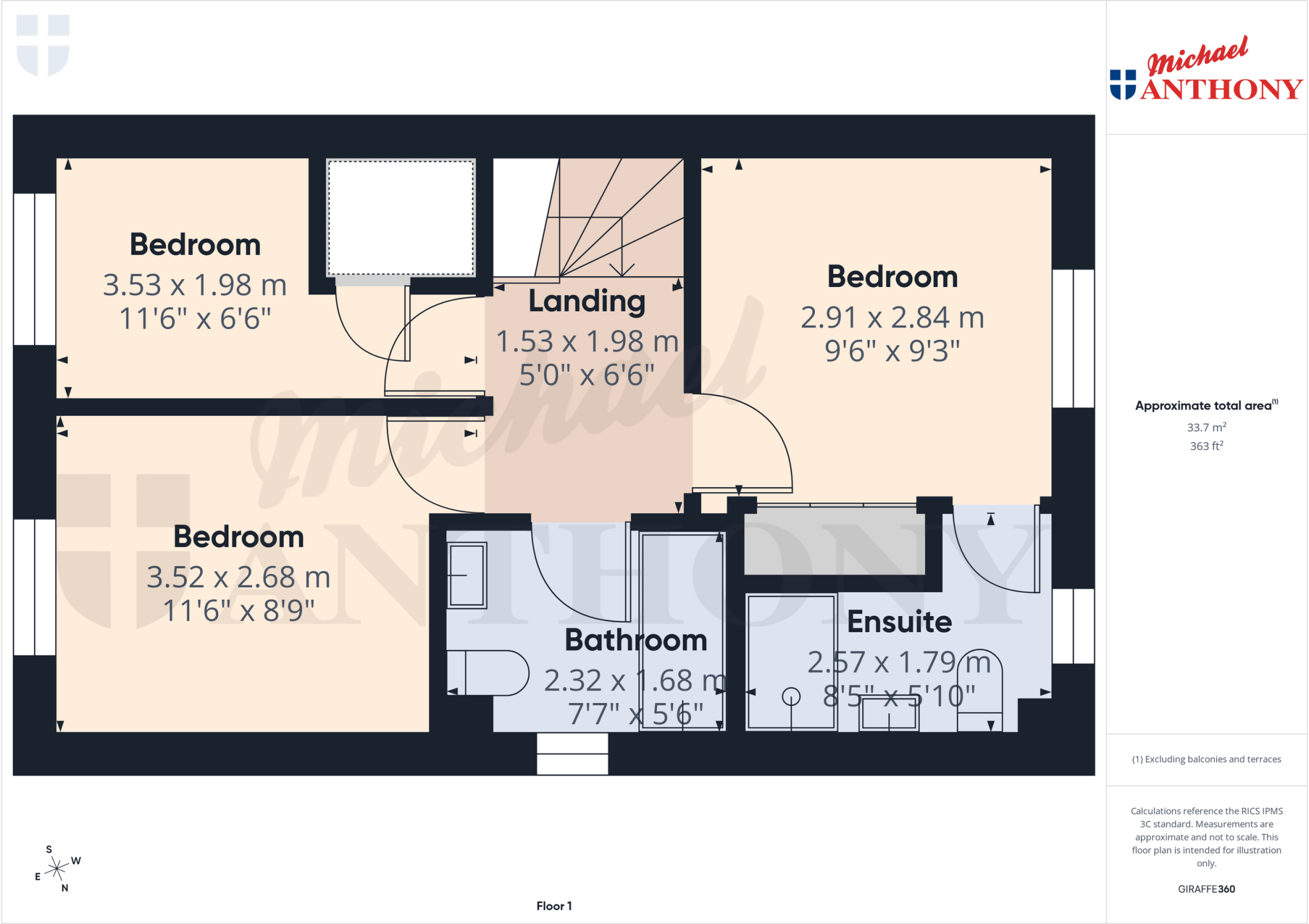 Beethoven Drive, Aylesbury floorplan