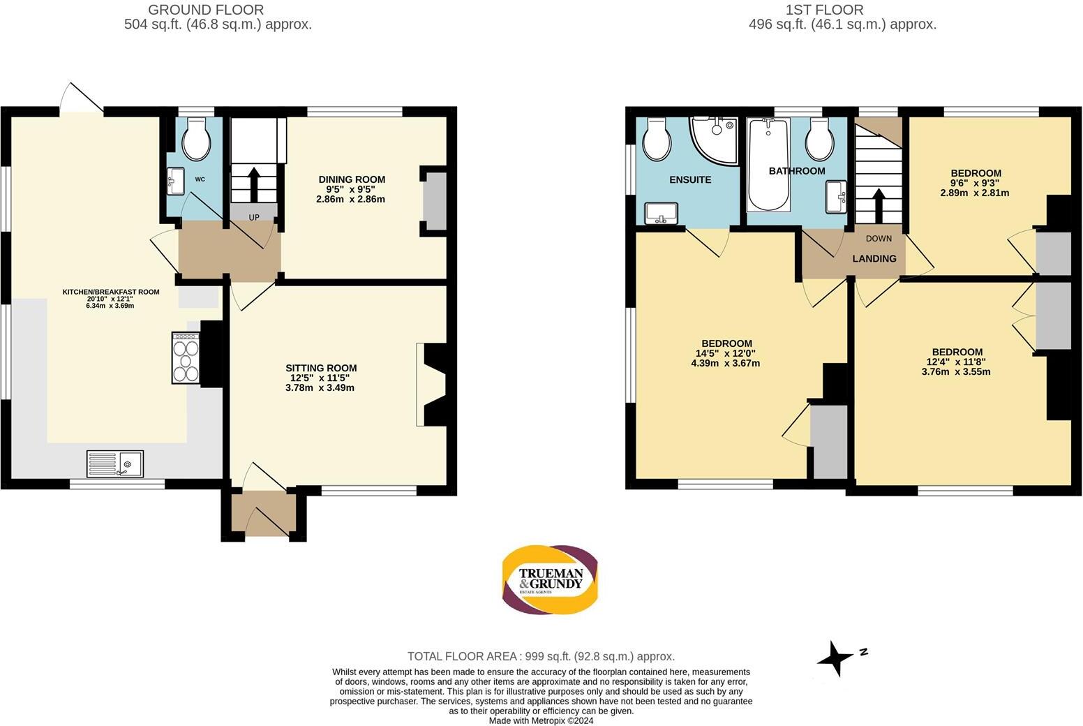 Rosemary Cottages, Hamlash Lane, Frensham floorplan